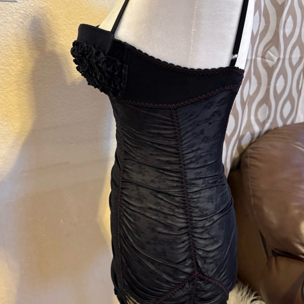 Victoria's Secret "Sexy Little Things" ruffle corset babydoll - Picture 7 of 13